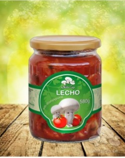 Lecho with champignons